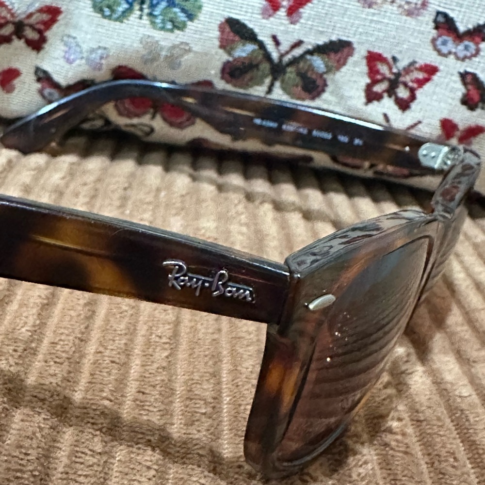 Ray Ban Tortuous Brown Prescription Sunglasses - Picture 3 of 7